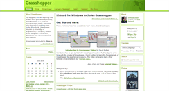 Desktop Screenshot of grasshopper3d.com